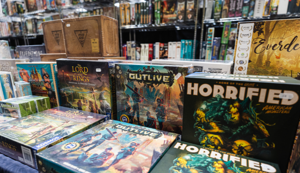 UK Games Expo Games on chaos cards table