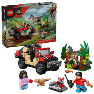 Lego raptor chase