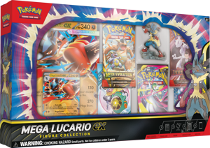 Mega Lucario ex Figure box