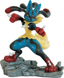 Mega Lucario ex Figure Lucario figure