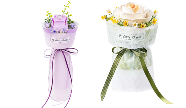 Robotime Purple Rose and White Camellia[1]