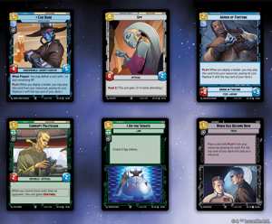Star Wars Unlimited Spy cards