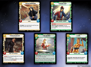 Star Wars Unlimited Hero Cards