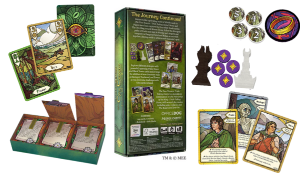 The Two Towers trick taking game contents[1]