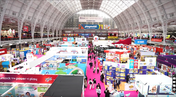 London toy fair hall image