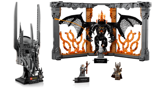 Lego Balrog and Sauron[1]