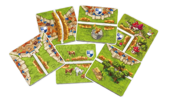 Carcassonne Labrinth tiles[1]