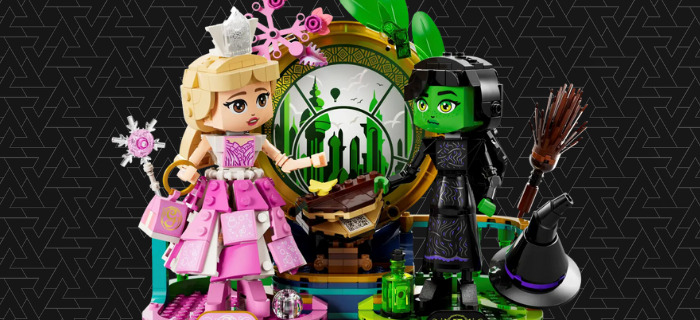 Wicked Lego: Pink Clicks Good with Green!