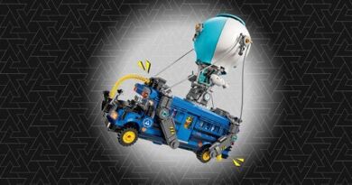 Crash Headlong into the World of Fortnite with the Lego Battle Bus