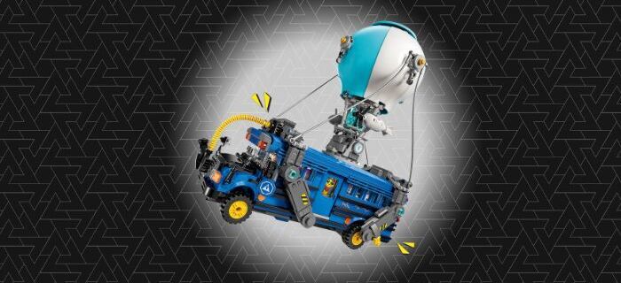 Crash Headlong into the World of Fortnite with the Lego Battle Bus