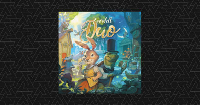 Everdell Duo Board Game Box on Chaos Cards background