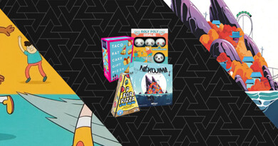 A selection of Board games make up a spring gift guide