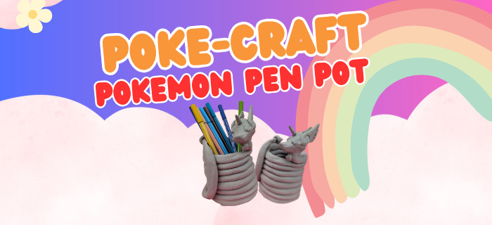 Half Term Fun: Sculpting Pokemon Pen Pots at Chaos Cards