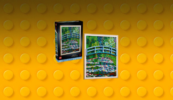 Paint with Bricks in New LEGO Monet Set