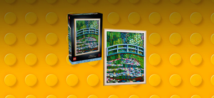 Paint with Bricks in New LEGO Monet Set