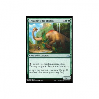 Thrashing Brontodon : MYSTERY BOOSTER 1438 - Magic the Gathering Single Card