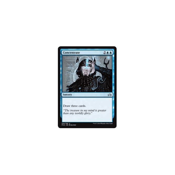 Concentrate : PLANECHASE ANTHOLOGY 016/156 - Magic the Gathering Single Card Concentrate : PLANECHASE ANTHOLOGY 016/156 - Magic the Gathering Single Card