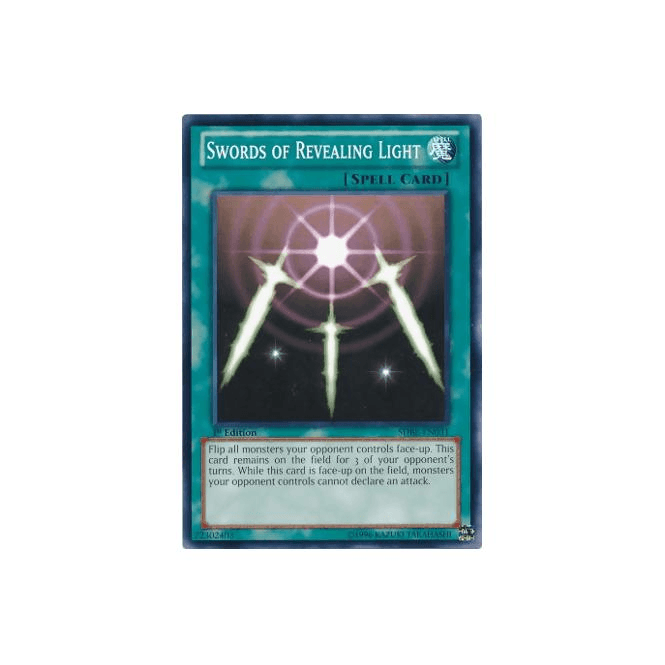 Yu-Gi-Oh! Card SD1-EN014 Swords of Revealing Light (Common) | Chaos Cards