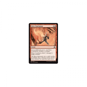 Fiery Conclusion : PLANECHASE ANTHOLOGY 042/156 - Magic the Gathering Single Card