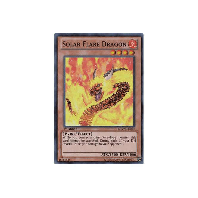 yugioh solar flare dragon deck - Yu-Gi-Oh! Card may be 1st or Unlimited Edition Yu-Gi-Oh! - Solar Flare Dragon
