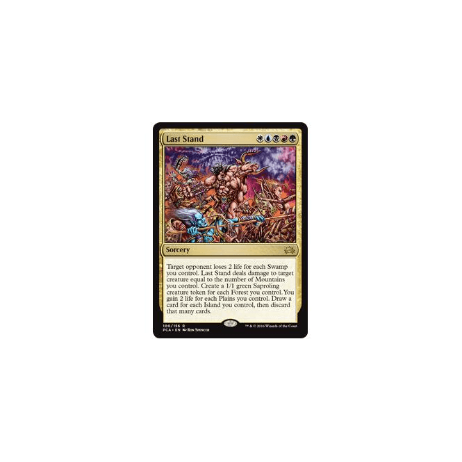 Last Stand : PLANECHASE ANTHOLOGY 100/156 - Magic the Gathering Single Card