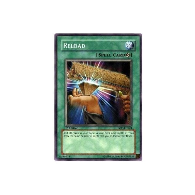 Yu-Gi-Oh! Card SD4-EN022 Reload (Common) | Chaos Cards Yu-Gi-Oh! Card SD4-EN022 Reload (Common) | Chaos Cards