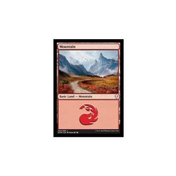 Mountain (FOIL) : DOMINARIA 262/280 - Magic the Gathering Single Card