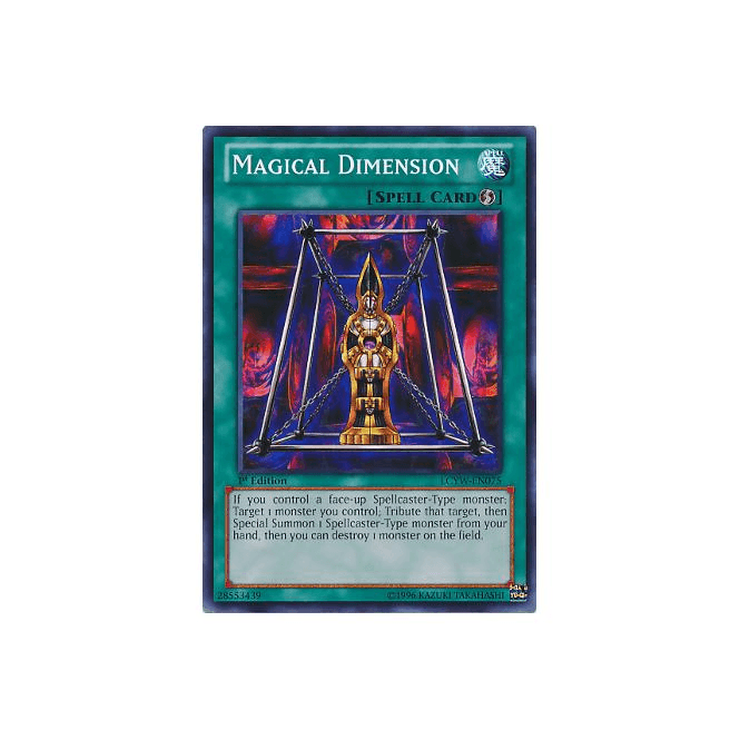 Yu-Gi-Oh! Card SD6-EN029 Magical Dimension (Common) | Chaos Cards