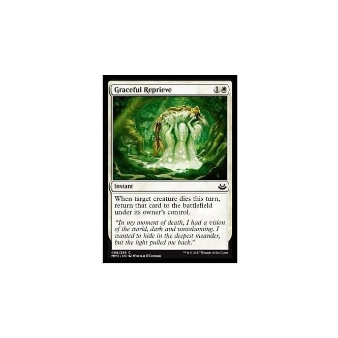 Graceful Reprieve : MODERN MASTERS 2017 008/249 - Magic the Gathering ...