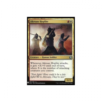 Akroan Hoplite : MYSTERY BOOSTER 1471 - Magic the Gathering Single Card