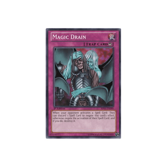 Yu-Gi-Oh! Card TP4-017 Magic Drain (Common) | Chaos Cards