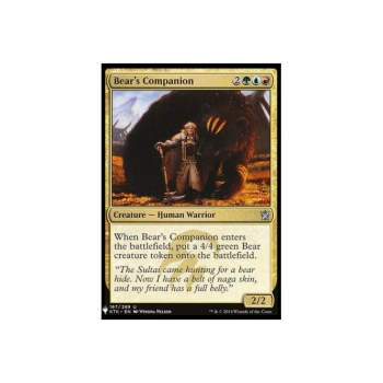 Bear's Companion : MYSTERY BOOSTER 1482 - Magic the Gathering Single Card