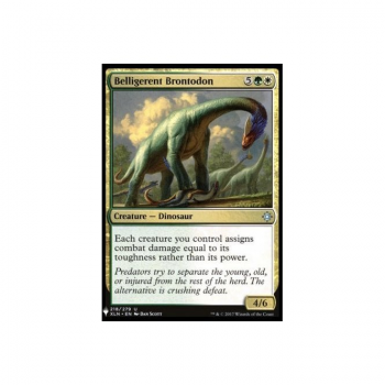 Belligerent Brontodon : MYSTERY BOOSTER 1483 - Magic the Gathering Single Card