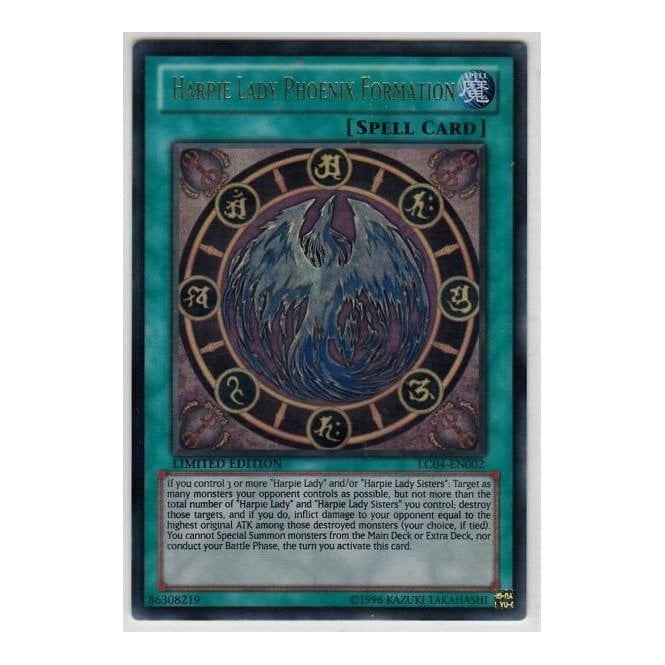 Yu-Gi-Oh! Promo Card LC04-EN002 Harpie Lady Phoenix Formation | Chaos Cards Yu-Gi-Oh! Promo Card LC04-EN002 Harpie Lady Phoenix Formation | Chaos Cards