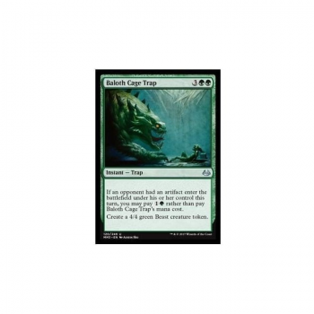 Baloth Cage Trap (FOIL) : MODERN MASTERS 2017 120/249 - Magic the Gathering Single Card