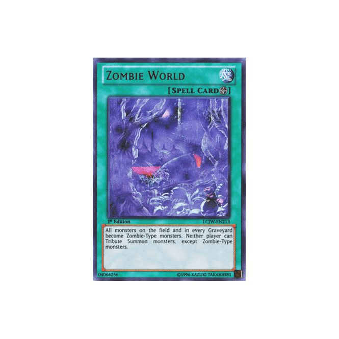 Yu-Gi-Oh! Card LCJW-EN213 Zombie World (Ultra Rare) | Chaos Cards
