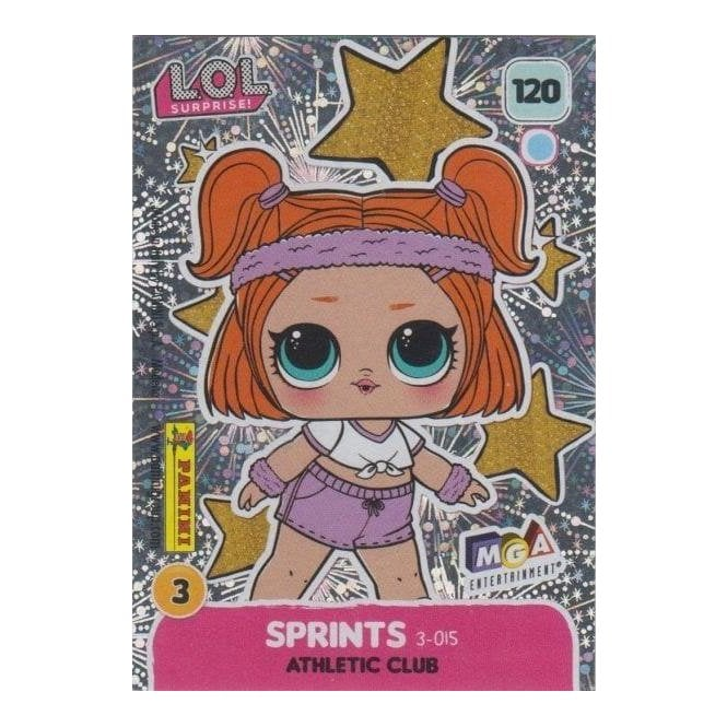 L.O.L. Surprise Single Card 120 SPRINTS ATHLETIC CLUB Chaos Cards