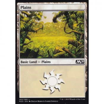 Plains (FOIL) : MAGIC 2020 262/280 - Magic the Gathering Single Card