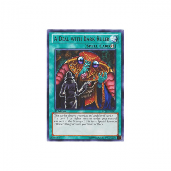 A Deal with Dark Ruler (Rare) : LCJW-EN241 - Yu-Gi-Oh! Single Card