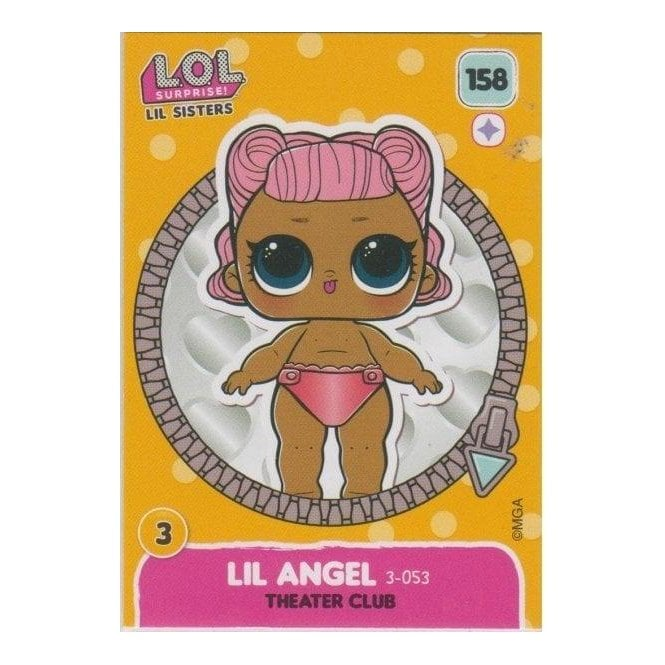 L.O.L. Surprise Single Card 158 LIL ANGEL THEATER CLUB