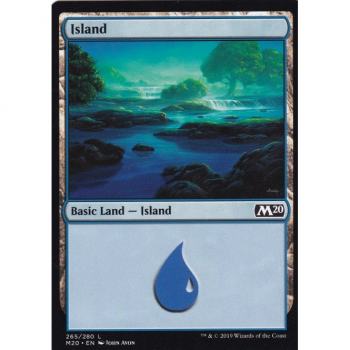 Island (FOIL) : MAGIC 2020 265/280 - Magic the Gathering Single Card