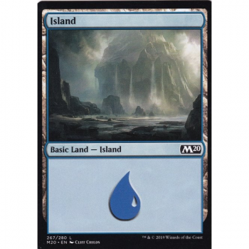 Island (FOIL) : MAGIC 2020 267/280 - Magic the Gathering Single Card