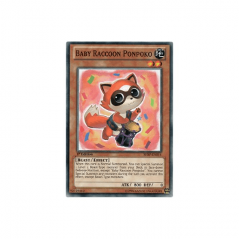 Baby Raccoon Ponpoko (Common) : SHSP-EN014 - Yu-Gi-Oh! Single Card