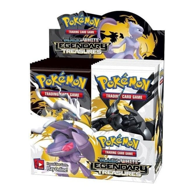 Pokemon Sealed Booster Box (36 packs) - Black & White Legendary Treasures | Chaos Cards Pokemon Sealed Booster Box (36 packs) - Black & White Legendary Treasures | Chaos Cards