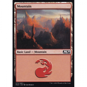 Mountain (FOIL) : MAGIC 2020 273/280 - Magic the Gathering Single Card