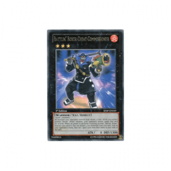 Battlin' Boxer Cheat Commissioner (Rare) : SHSP-EN049 - Yu-Gi-Oh! Single Card