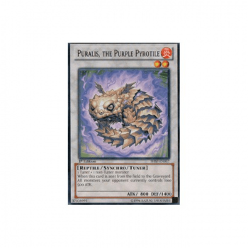 Puralis, the Purple Pyrotile (Rare) : SHSP-EN057 - Yu-Gi-Oh! Single Card