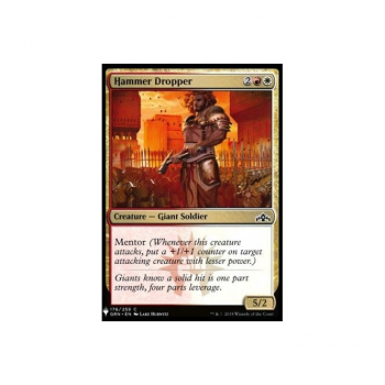 Hammer Dropper : MYSTERY BOOSTER 1533 - Magic the Gathering Single Card