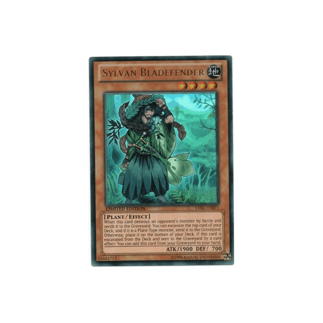 sylvan yugioh cards Charity PGL2-EN061 Yu-Gi-Oh! Card place that target on either the top or bottom of the Deck. Yu-Gi-Oh! Card LVAL-EN000 Sylvan Bladefender