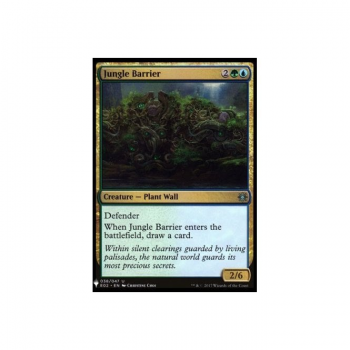 Jungle Barrier : MYSTERY BOOSTER 1540 - Magic the Gathering Single Card